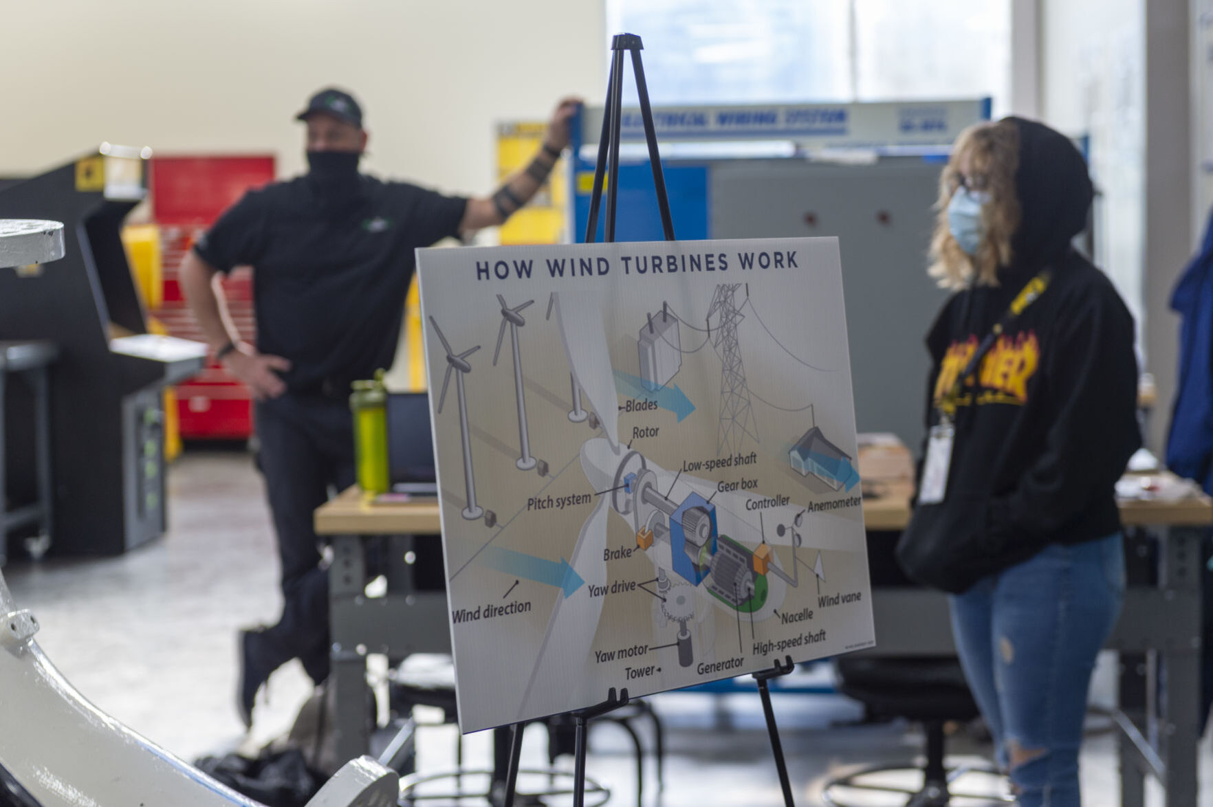 Magic Valley Energy talks to students